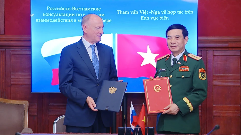 Việt Nam - Nga ký kết Kế hoạch hợp tác trong lĩnh vực biển Việt Nam - Nga ký kết Kế hoạch hợp tác trong lĩnh vực biển