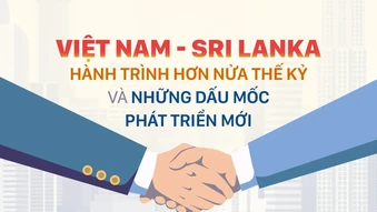 Việt Nam - Sri Lanka: Hành trình hơn nửa thế kỷ và những dấu mốc phát triển mới