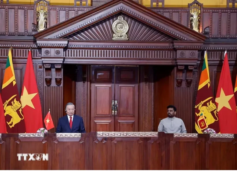 Việt Nam- Sri Lanka ra Tuyên bố chung về việc nâng cấp quan hệ lên Đối tác toàn diện Việt Nam- Sri Lanka ra Tuyên bố chung về việc nâng cấp quan hệ lên Đối tác toàn diện