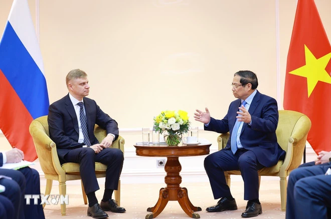 Việt Nam tạo điều kiện để doanh nghiệp Nga mở rộng đầu tư vào lĩnh vực ưu tiên Việt Nam tạo điều kiện để doanh nghiệp Nga mở rộng đầu tư vào lĩnh vực ưu tiên