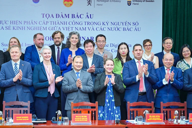 Việt Nam và Bắc Âu chia sẻ kinh nghiệm phân cấp trong kỷ nguyên số