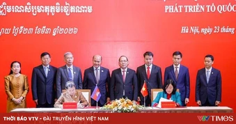 Việt Nam và Campuchia tăng cường hợp tác công tác Mặt trận