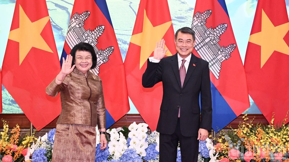 Việt Nam và Campuchia ưu tiên hàng đầu cho quan hệ tốt đẹp, truyền thống, hợp tác toàn diện, bền vững