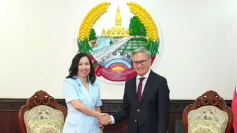 Việt Nam và Lào tăng cường hợp tác, trao đổi kinh nghiệm trong công tác kiều dân
