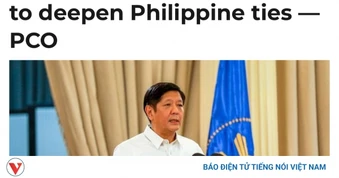 Việt Nam vẫn là đối tác chiến lược duy nhất của Philippines tại Đông Nam Á