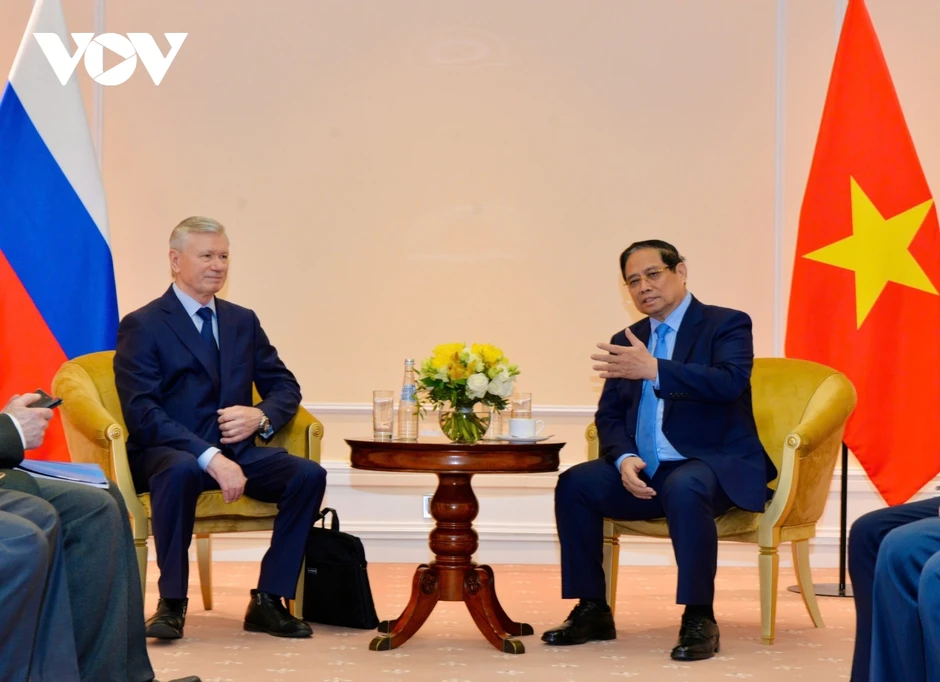 Việt - Nga thêm biểu tượng mới sau cuộc gặp của Thủ tướng Phạm Minh Chính Việt - Nga thêm biểu tượng mới sau cuộc gặp của Thủ tướng Phạm Minh Chính