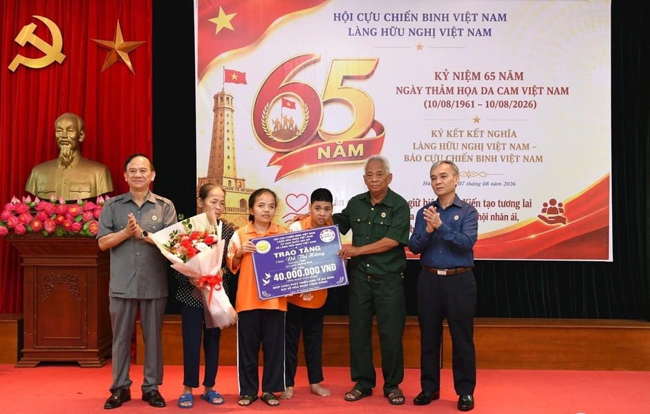 Viết tiếp hành trình hy vọng từ nỗi đau da cam Viết tiếp hành trình hy vọng từ nỗi đau da cam