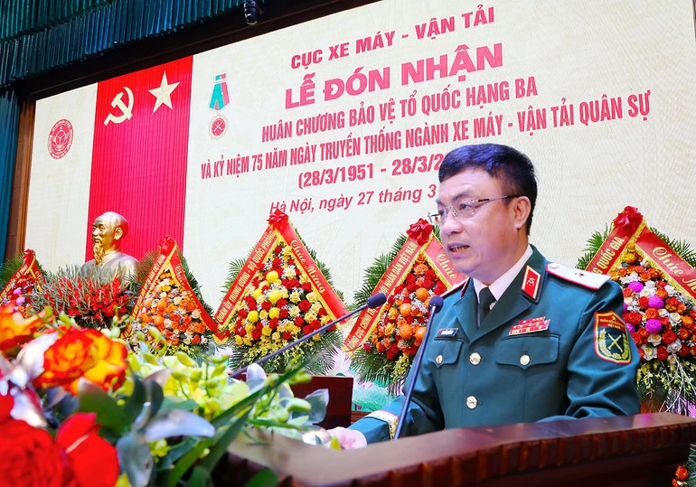 Viết tiếp truyền thống bộ đội Xe máy-Vận tải trong kỷ nguyên mới Viết tiếp truyền thống bộ đội Xe máy-Vận tải trong kỷ nguyên mới