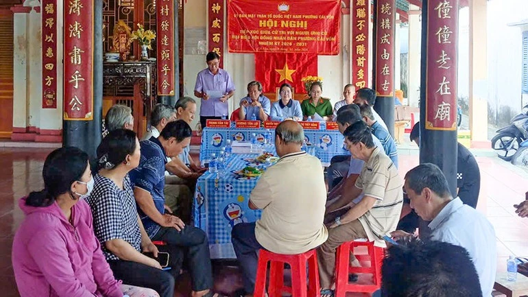 Vĩnh Long khơi dậy sức dân từ những “điểm sáng” tuyên truyền bầu cử Vĩnh Long khơi dậy sức dân từ những “điểm sáng” tuyên truyền bầu cử