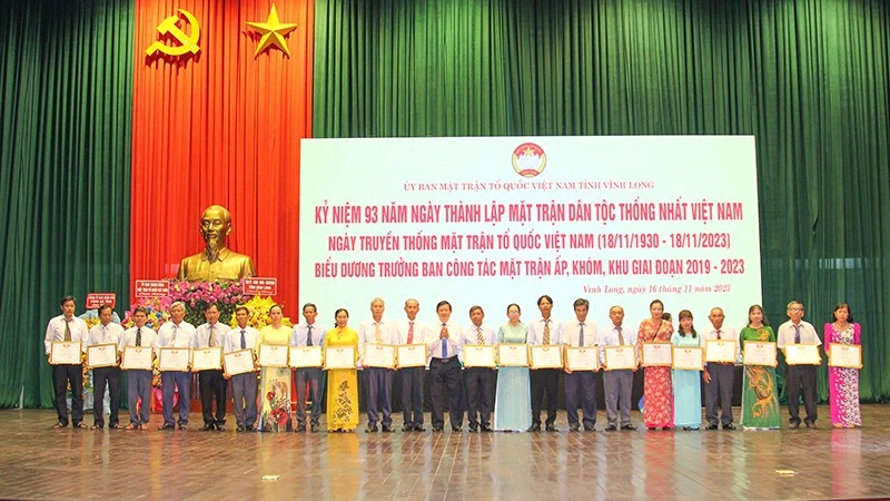 Vĩnh Long trọn vẹn niềm tin gửi gắm lên Đại hội đại biểu Mặt trận Tổ quốc Việt Nam Vĩnh Long trọn vẹn niềm tin gửi gắm lên Đại hội đại biểu Mặt trận Tổ quốc Việt Nam