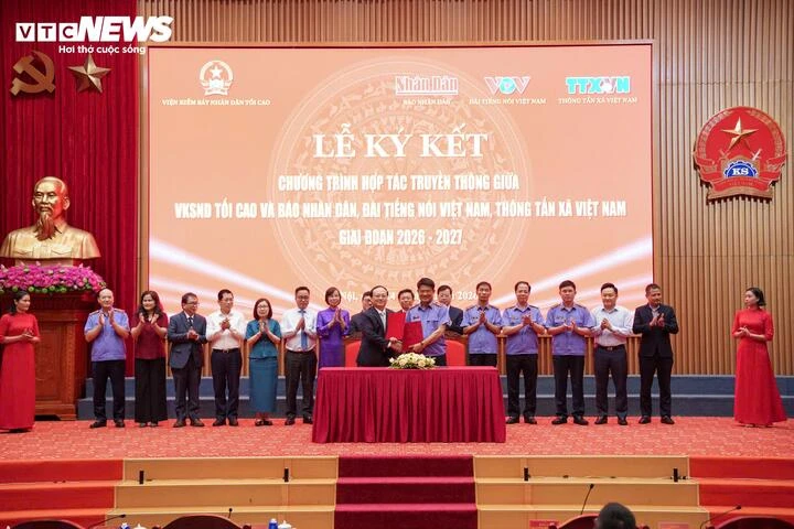 TinVina, TTXVN, Báo Nhân dân ký kết hợp tác truyền thông với Viện KSND Tối cao TinVina, TTXVN, Báo Nhân dân ký kết hợp tác truyền thông với Viện KSND Tối cao