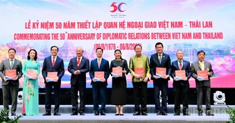 Vun đắp quan hệ ngoại giao Việt Nam-Thái Lan ngày càng phát triển
