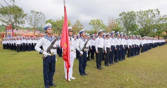 Vùng 3 Hải quân khai mạc huấn luyện chiến sĩ mới năm 2026