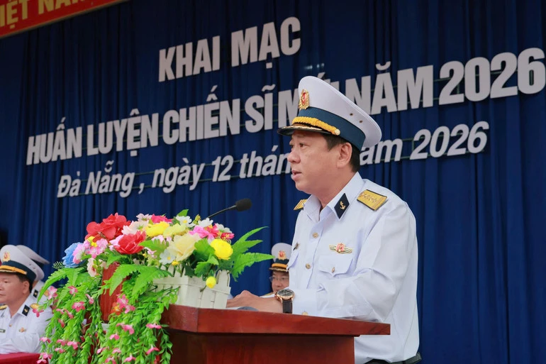 Vùng 3 Hải quân khai mạc huấn luyện chiến sĩ mới năm 2026 Vùng 3 Hải quân khai mạc huấn luyện chiến sĩ mới năm 2026