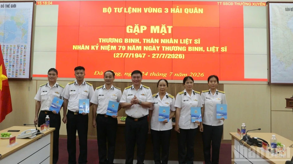 Vùng 3 Hải quân tổ chức nhiều hoạt động tri ân nhân Ngày Thương binh-Liệt sĩ Vùng 3 Hải quân tổ chức nhiều hoạt động tri ân nhân Ngày Thương binh-Liệt sĩ
