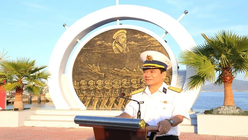 Vùng 4 Hải quân xuất quân xây dựng nhà ở hỗ trợ gia đình chính sách tại Khánh Hòa Vùng 4 Hải quân xuất quân xây dựng nhà ở hỗ trợ gia đình chính sách tại Khánh Hòa