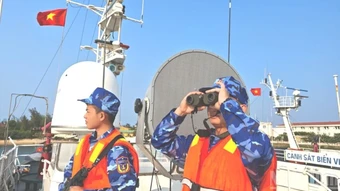 Vùng Cảnh sát biển 2 triển khai các phương án sẵn sàng chiến đấu, bảo vệ an toàn trong các ngày lễ lớn