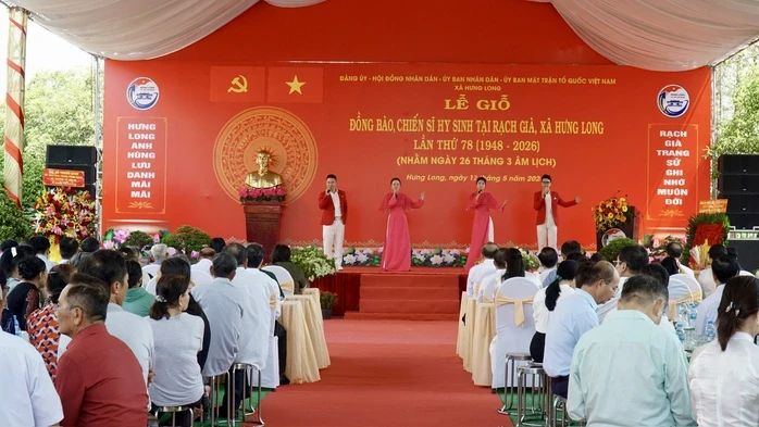 Xã Hưng Long, TPHCM: 78 năm ngày giỗ thiêng nơi vùng đất Rạch Già Xã Hưng Long, TPHCM: 78 năm ngày giỗ thiêng nơi vùng đất Rạch Già