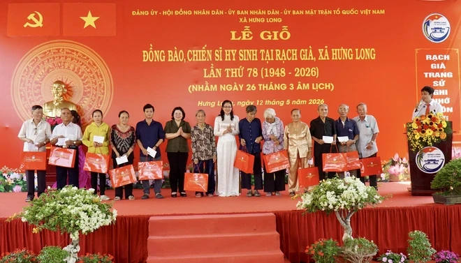 Xã Hưng Long, TPHCM: 78 năm ngày giỗ thiêng nơi vùng đất Rạch Già Xã Hưng Long, TPHCM: 78 năm ngày giỗ thiêng nơi vùng đất Rạch Già