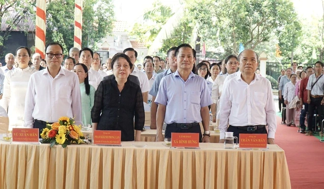 Xã Hưng Long, TPHCM: 78 năm ngày giỗ thiêng nơi vùng đất Rạch Già Xã Hưng Long, TPHCM: 78 năm ngày giỗ thiêng nơi vùng đất Rạch Già