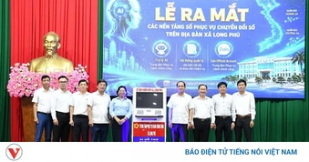 Xã Long Phú, thành phố Cần Thơ đưa AI vào phục vụ hành chính công
