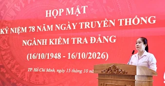 Xây dựng đội ngũ cán bộ kiểm tra TPHCM liêm chính, chuyên nghiệp
