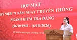 Xây dựng đội ngũ cán bộ kiểm tra TPHCM liêm chính, chuyên nghiệp