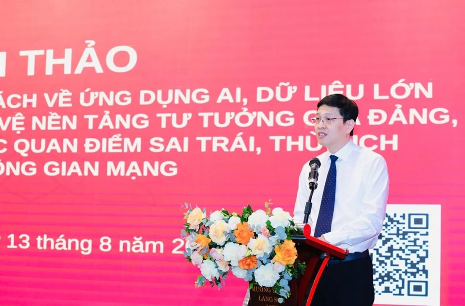 Xây dựng “lá chắn số” bảo vệ nền tảng tư tưởng của Đảng trong kỷ nguyên AI