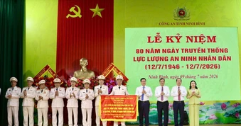 Xây dựng lực lượng An ninh nhân dân Công an tỉnh Ninh Bình trong sạch, vững mạnh