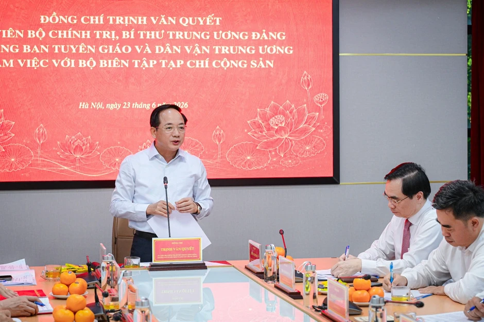 Xây dựng Tạp chí Cộng sản trở thành cơ quan lý luận chính trị hiện đại và có sức lan tỏa Xây dựng Tạp chí Cộng sản trở thành cơ quan lý luận chính trị hiện đại và có sức lan tỏa