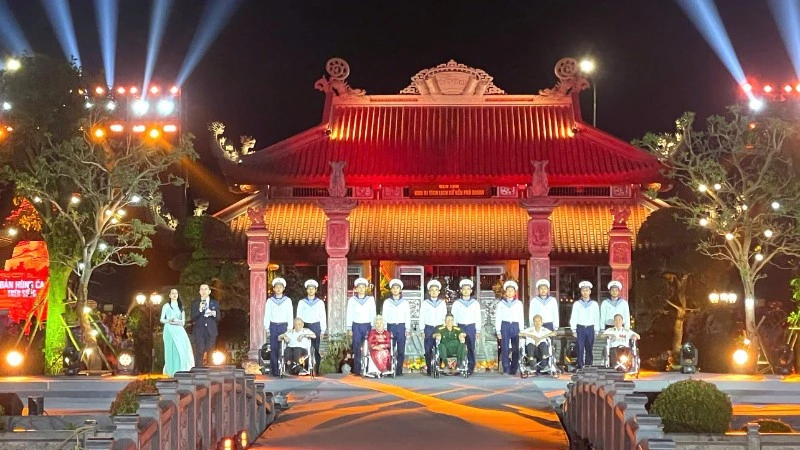 Xúc động chương trình nghệ thuật chính luận “Bản hùng ca trên sông” Xúc động chương trình nghệ thuật chính luận “Bản hùng ca trên sông”