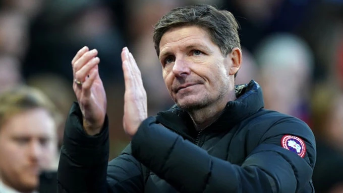 Oliver Glasner ca ngợi 'đêm châu Âu vĩ đại' của Crystal Palace Oliver Glasner ca ngợi 'đêm châu Âu vĩ đại' của Crystal Palace