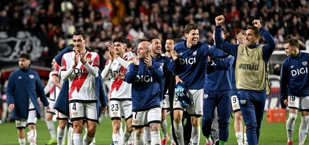 Sức mạnh pressing giúp Rayo Vallecano thách thức Crystal Palace Sức mạnh pressing giúp Rayo Vallecano thách thức Crystal Palace