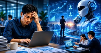 “61% nhân sự lo mất việc vì AI”: Chuyên gia cảnh báo điều đáng sợ hơn