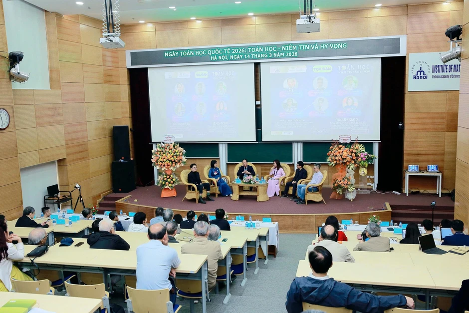 [Ảnh] Ngày Toán học quốc tế năm 2026: Toán học - Niềm tin và hy vọng