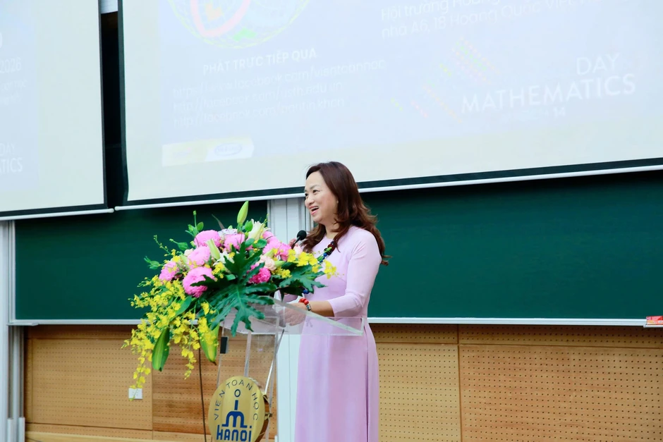 [Ảnh] Ngày Toán học quốc tế năm 2026: Toán học - Niềm tin và hy vọng