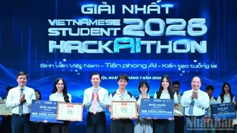 "Phòng thí nghiệm vật lý ảo" về nhất cuộc thi lập trình sinh viên