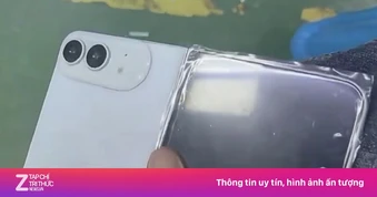 Ảnh mới nhất của iPhone gập