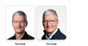Apple công bố Tim Cook nhận vị trí mới, nhưng mọi người chỉ chú ý đến tấm ảnh thẻ