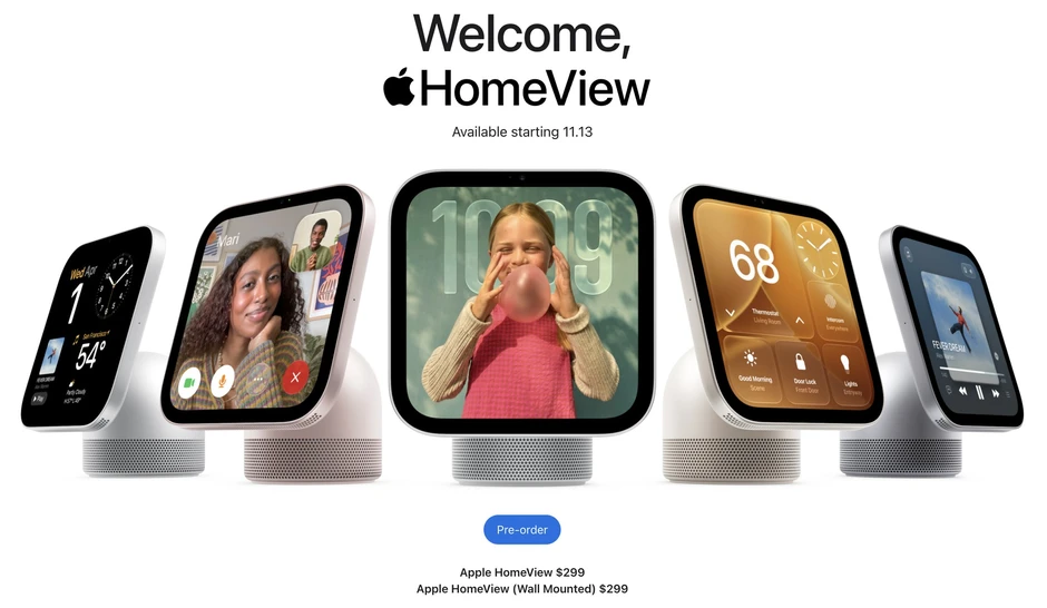 Apple lần đầu ra mắt màn hình thông minh HomeView, giá gần 8 triệu đồng Apple lần đầu ra mắt màn hình thông minh HomeView, giá gần 8 triệu đồng