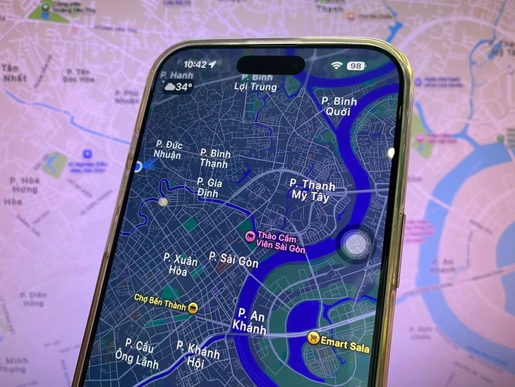 Apple Maps hỗ trợ tìm kiếm bằng cả tên địa phương cũ và mới tại Việt Nam Apple Maps hỗ trợ tìm kiếm bằng cả tên địa phương cũ và mới tại Việt Nam