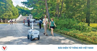 Bắc Kinh triển khai “nhân viên” robot tại các công viên