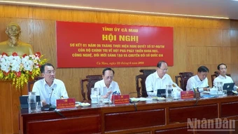 Cà Mau đẩy mạnh chuyển đổi số, đột phá công nghệ để định hình tương lai