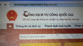 Cẩn trọng với tin nhắn giả mạo cổng dịch vụ công