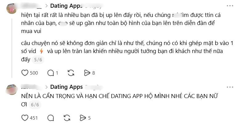 Cảnh báo nguy cơ từ ứng dụng hẹn hò: Thông tin cá nhân bị lợi dụng trên diễn đàn ngầm