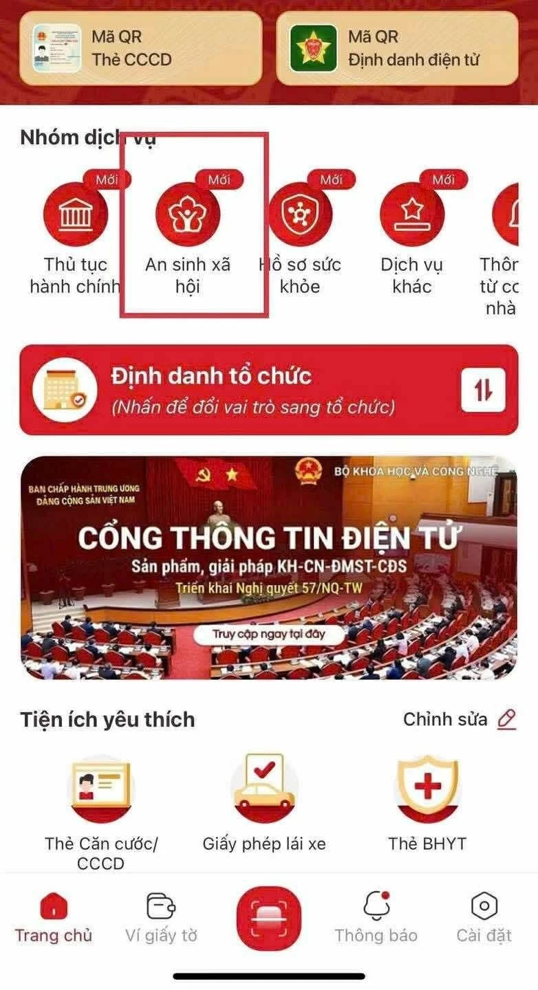 Chỉ còn 2 ngày để toàn bộ người lao động đang hưởng lương hưu kiểm tra thông tin này trên VNeID
