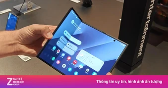 Chi tiết mới lạ trên Galaxy Z TriFold 2