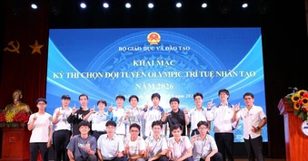 Chọn 8 học sinh đại diện Việt Nam dự Olympic Trí tuệ nhân tạo quốc tế 2026
