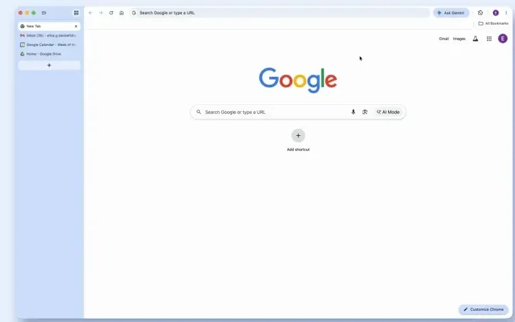 Chrome thêm tab dọc, giúp duyệt web dễ quản lý hơn Chrome thêm tab dọc, giúp duyệt web dễ quản lý hơn