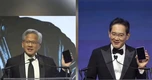 Chủ tịch Samsung và CEO NVIDIA cùng khoe Galaxy Z Fold8 trên sân khấu